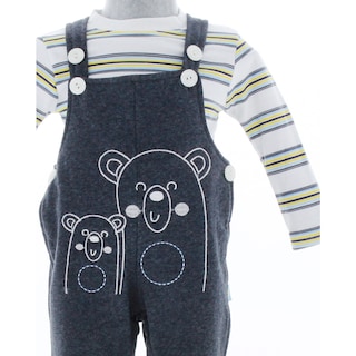 Foto 4 | Overol y Playera para Bebé Niño Chicos Olé