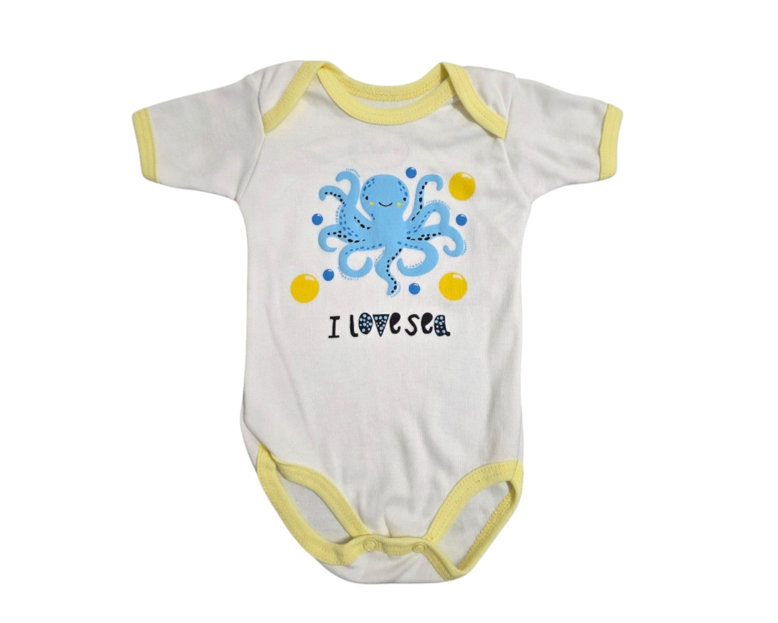 Foto 4 | Conjunto Para Niño Colate Pulpo Amarillo Con Overol