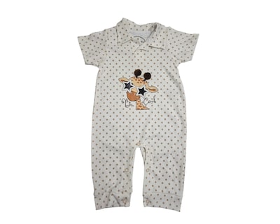 Foto 2 | Conjunto Para Niño Colate Jirafa Amarilllo Cuello Polo