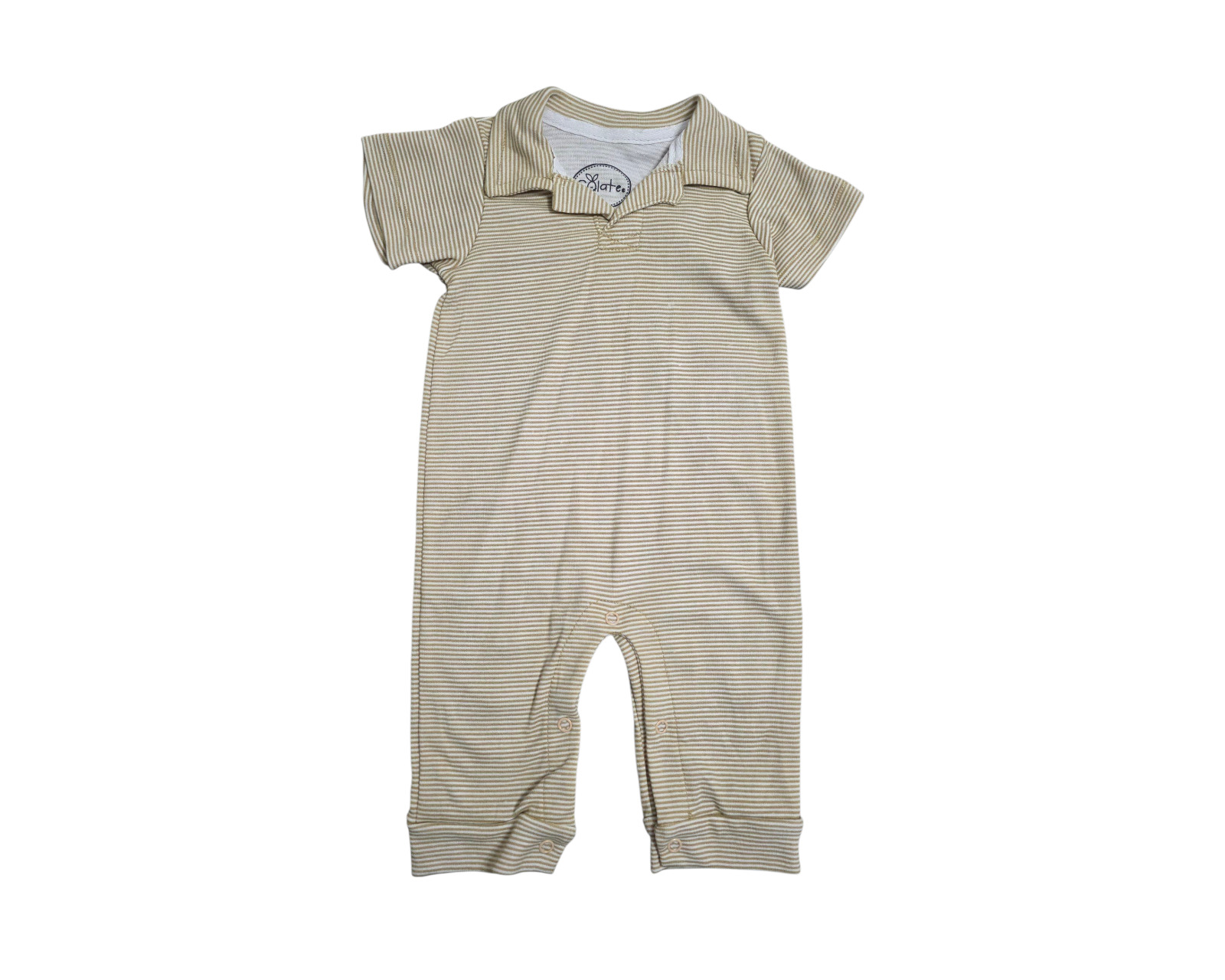 Foto 4 pulgar | Conjunto Para Niño Colate Jirafa  Amarilllo Cuello Polo