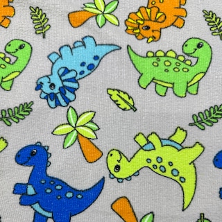 Foto 5 | Bata De Baño Infantil Con Gorro Gris Dinosaurio 6-8