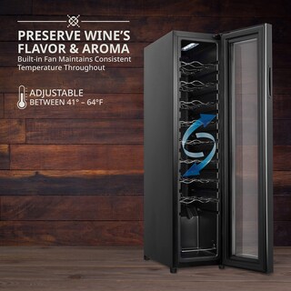 Foto 5 | Refrigerador De Vino Ivation Para 18 Botellas Con Cierre, 41l-18l - Venta Internacional.