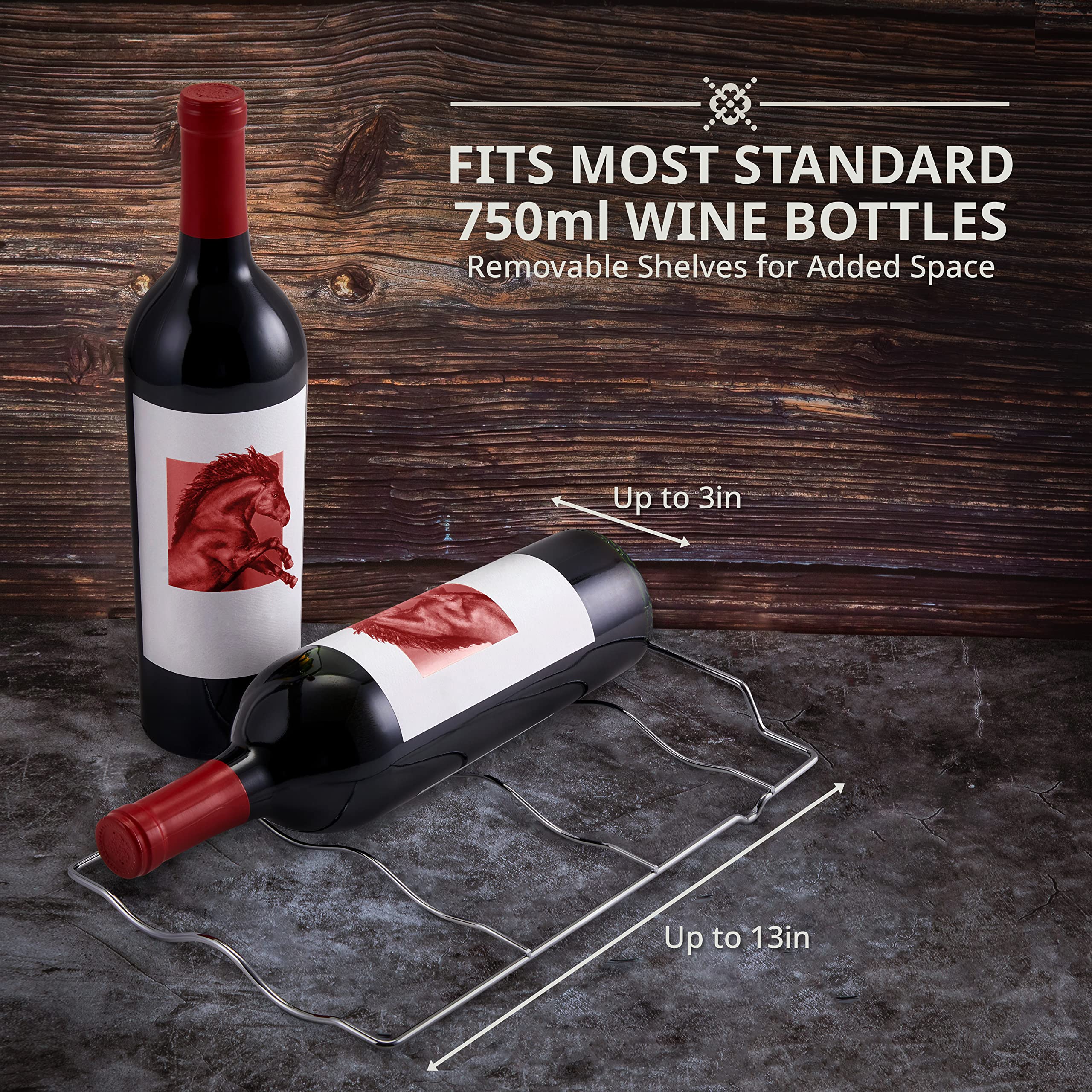 Foto 8 pulgar | Refrigerador De Vino Ivation Para 18 Botellas Con Cierre, 41l-18l - Venta Internacional.