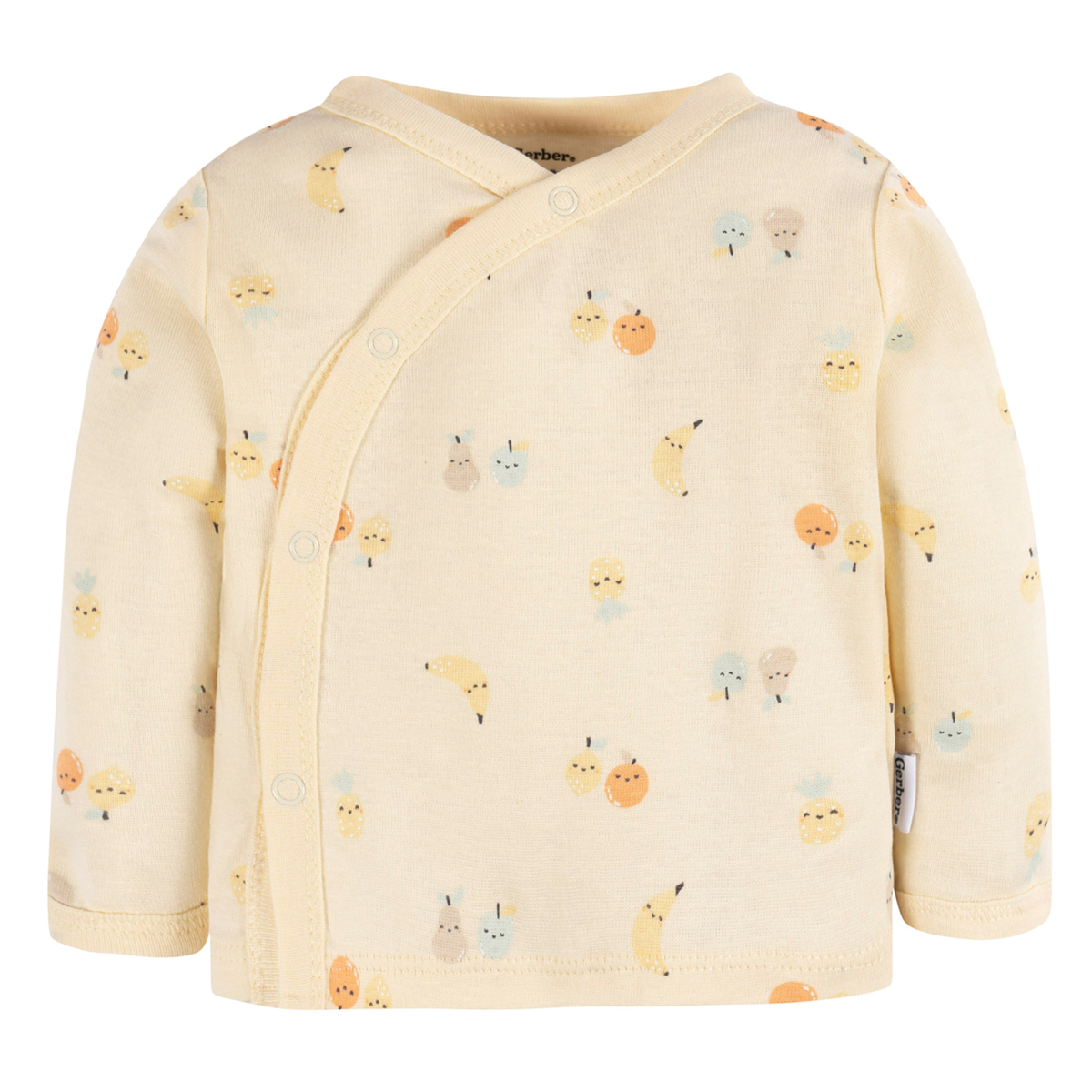 Foto 2 | Conjunto Gerber Essentials Amarillo Bebé 3 Pzs Ropa Pijama