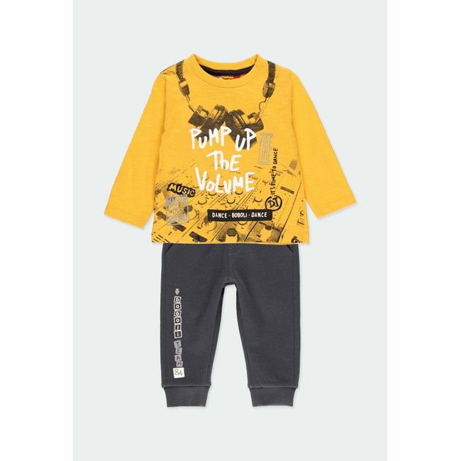 Conjunto 2 Piezas Camiseta Pump Up The Volume Y Pans Boboli para Niño