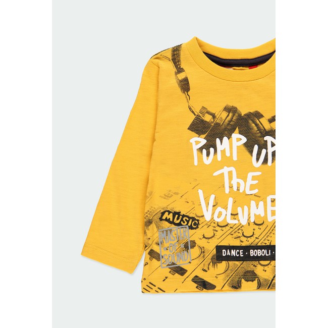 Foto 4 | Conjunto 2 Piezas Camiseta Pump Up The Volume Y Pans Boboli para Niño