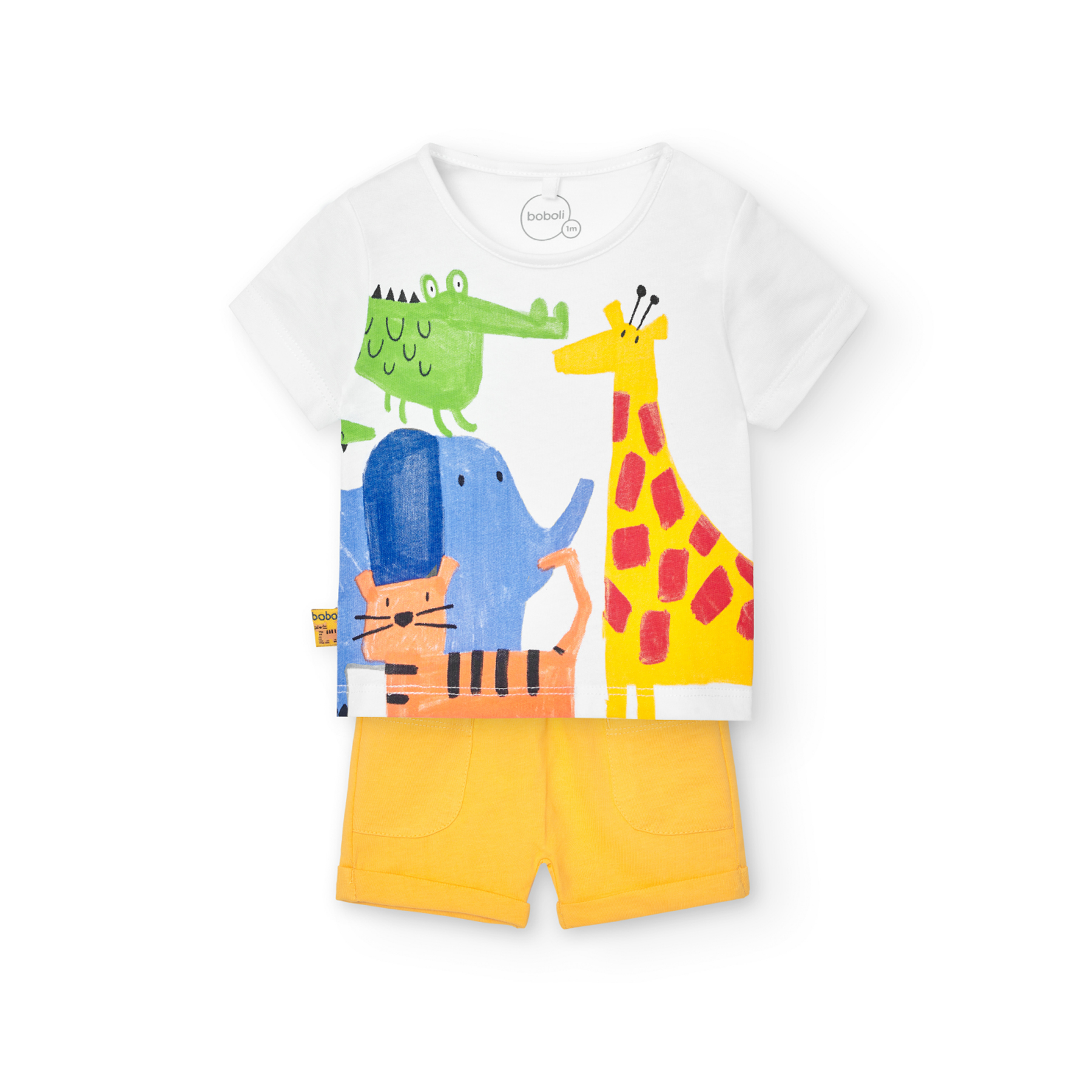 Conjunto con Short Boboli para Bebé Niño