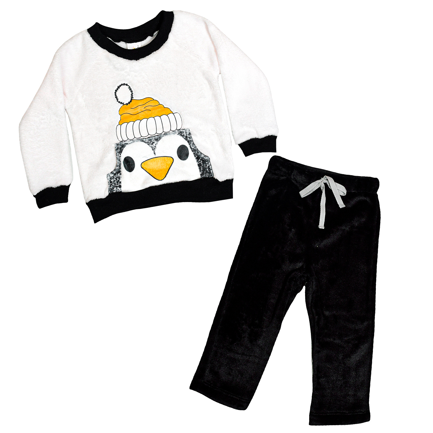 Conjunto de Pants y Sudadera Pingüino para Bebé