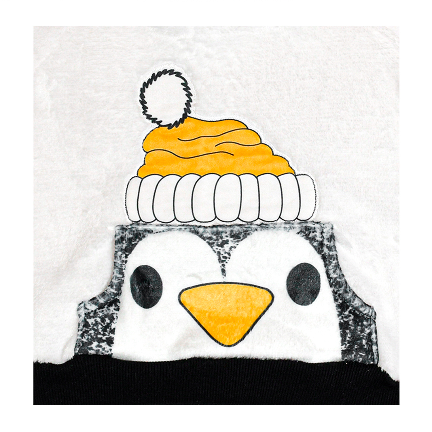 Foto 5 pulgar | Conjunto de Pants y Sudadera Pingüino para Bebé