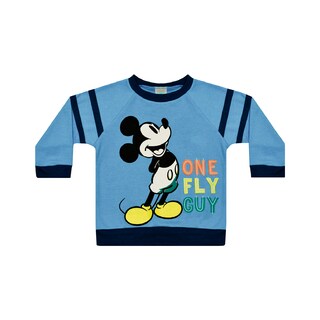 Foto 2 | Conjunto Bebe Niño Azul Mickey Mouse Disney Only Fly Guy