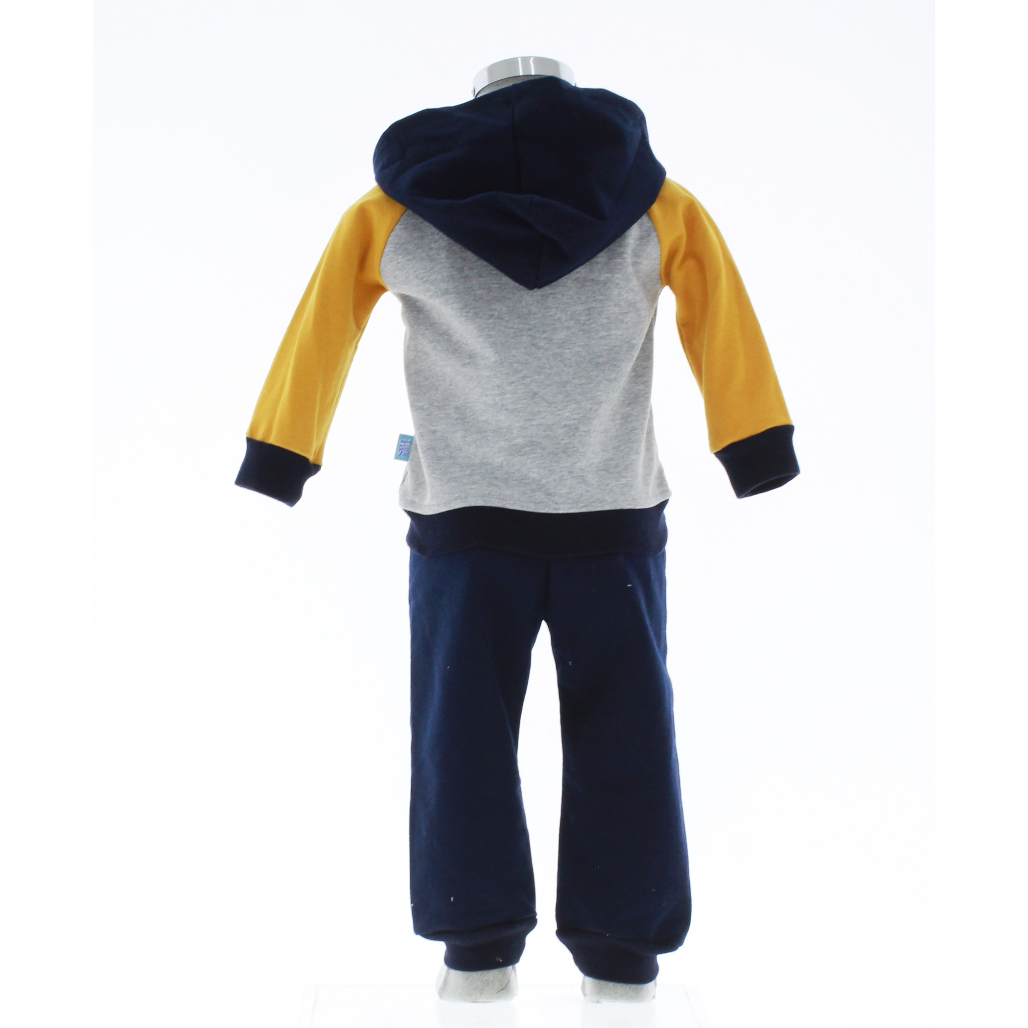 Foto 3 pulgar | Conjunto Para Niño Chicos Olé 3632 Gris Cómodo 2 Piezas
