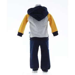 Foto 2 | Conjunto Para Niño Chicos Olé 3632 Gris Cómodo 2 Piezas
