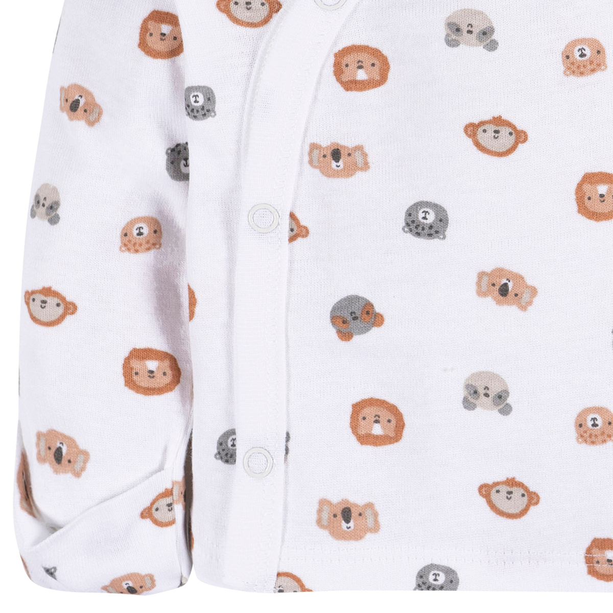 Foto 8 | Conjunto Gerber Essentials Bebé Blanco 3 Piezas Algodón Bebe