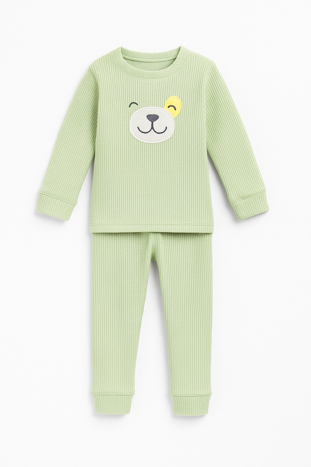 Conjunto Para Niño Chicos Olé 3237 Verde Cómodo 2 Piezas