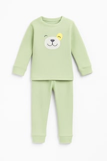 Foto 1 | Conjunto Para Niño Chicos Olé 3237 Verde Cómodo 2 Piezas
