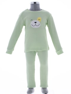 Foto 3 | Conjunto Para Niño Chicos Olé 3237 Verde Cómodo 2 Piezas