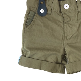 Foto 4 | Short con Tirantes Losan 217-9790AL color Verde para Bebé