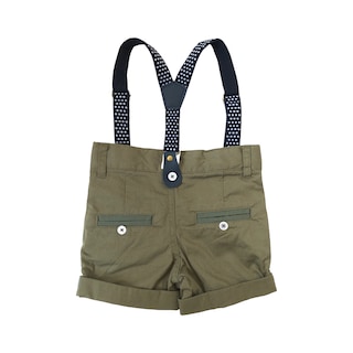 Foto 5 | Short con Tirantes Losan 217-9790AL color Verde para Bebé