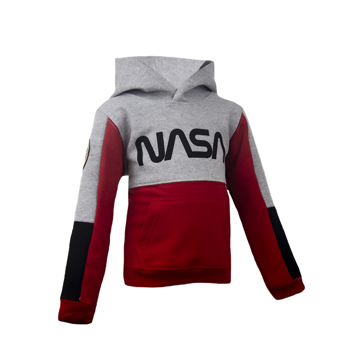 Foto 4 pulgar | Sudadera Nasa color Gris para Bebé Niño