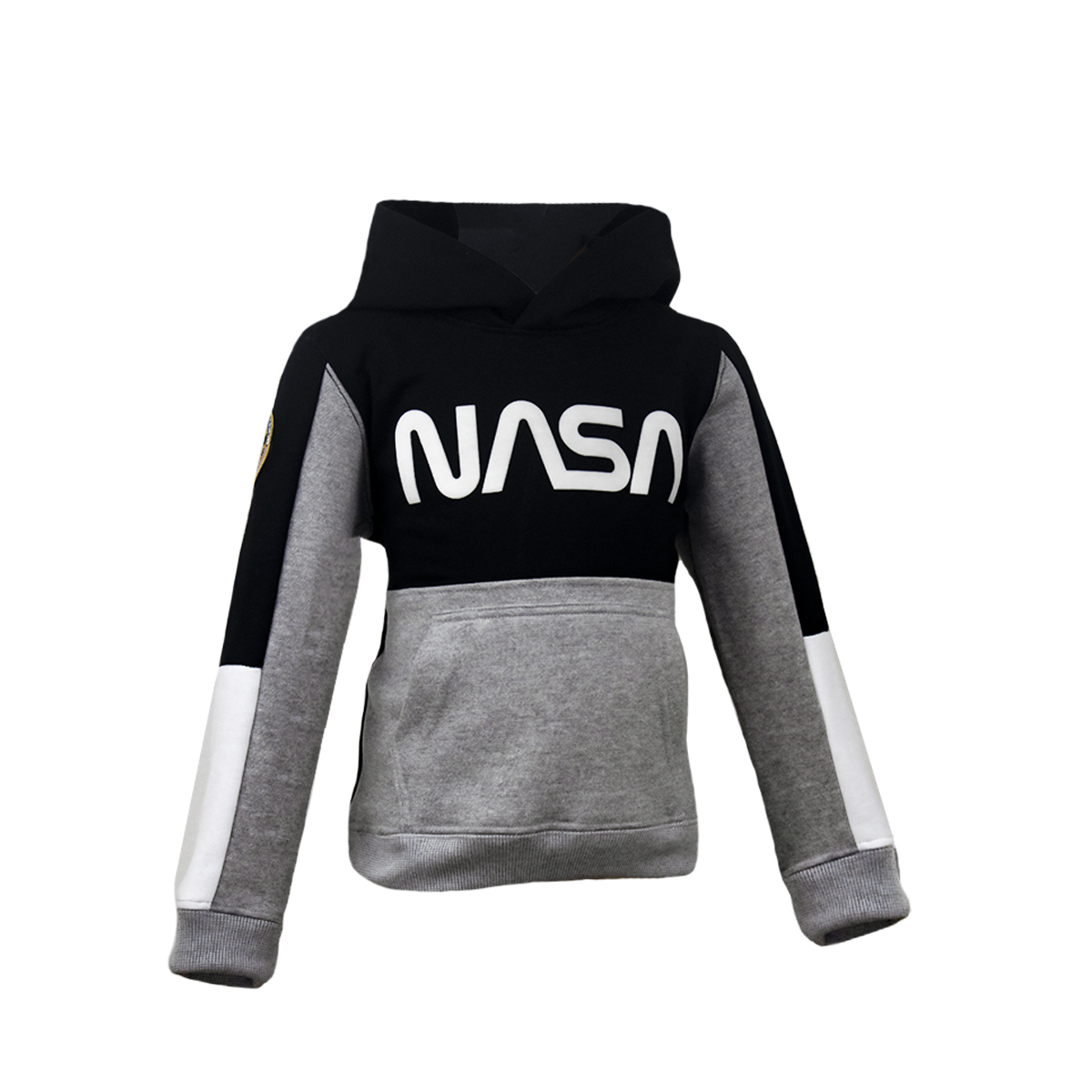 Foto 4 pulgar | Sudadera Nasa color Negro para Bebé Niño