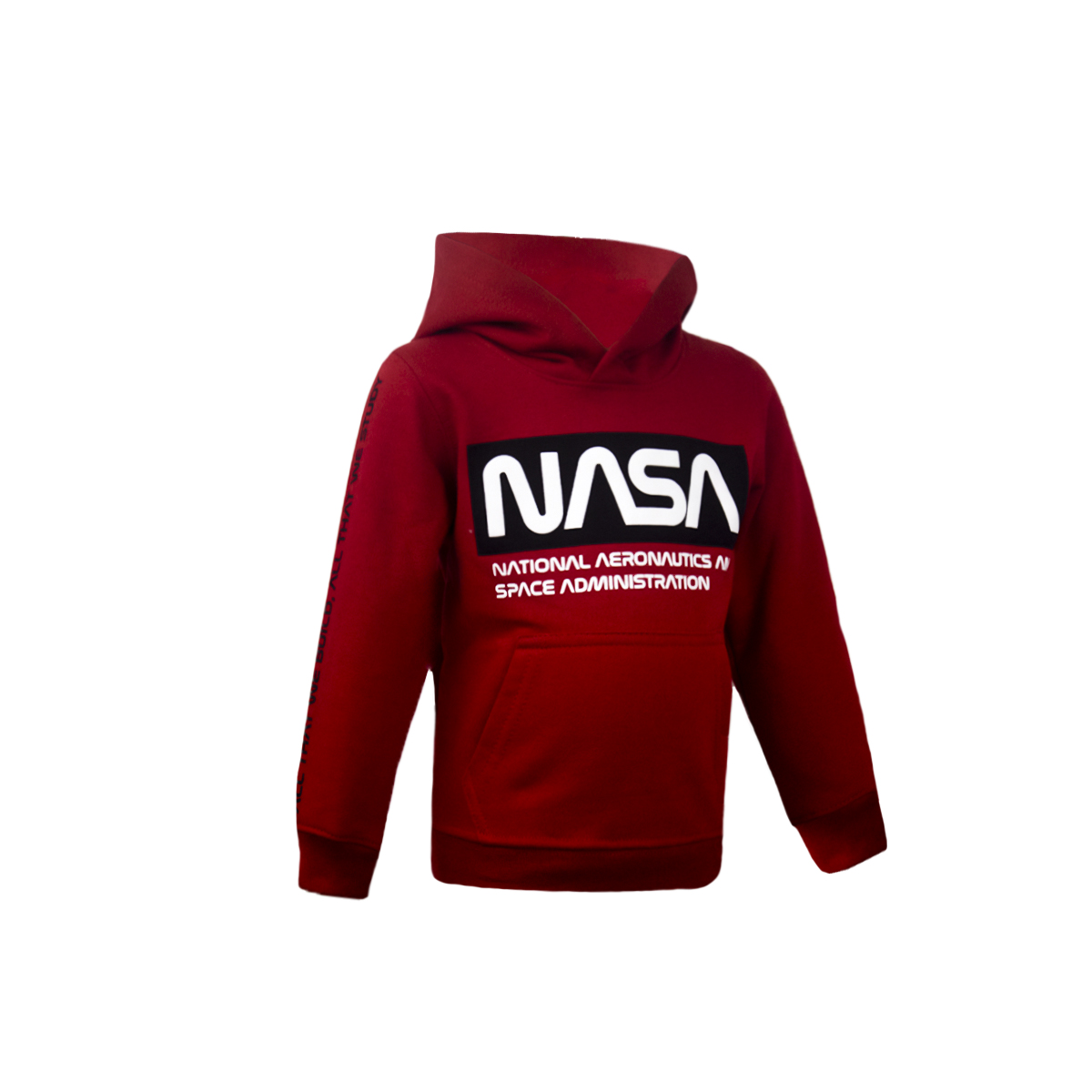 Foto 4 pulgar | Sudadera Nasa color Rojo para Niño