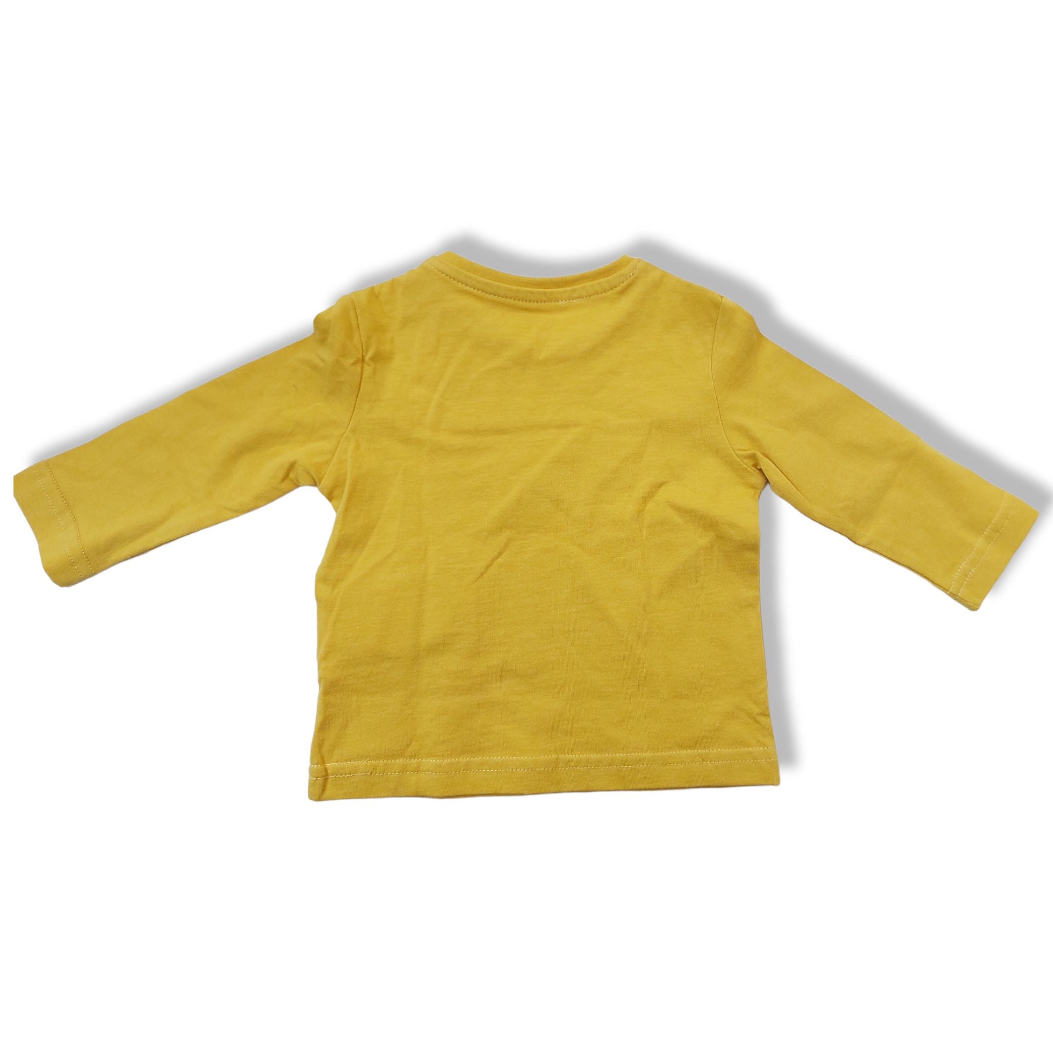 Foto 6 pulgar | Playera Losan 027-1203ALAMA color Amarillo para Bebé