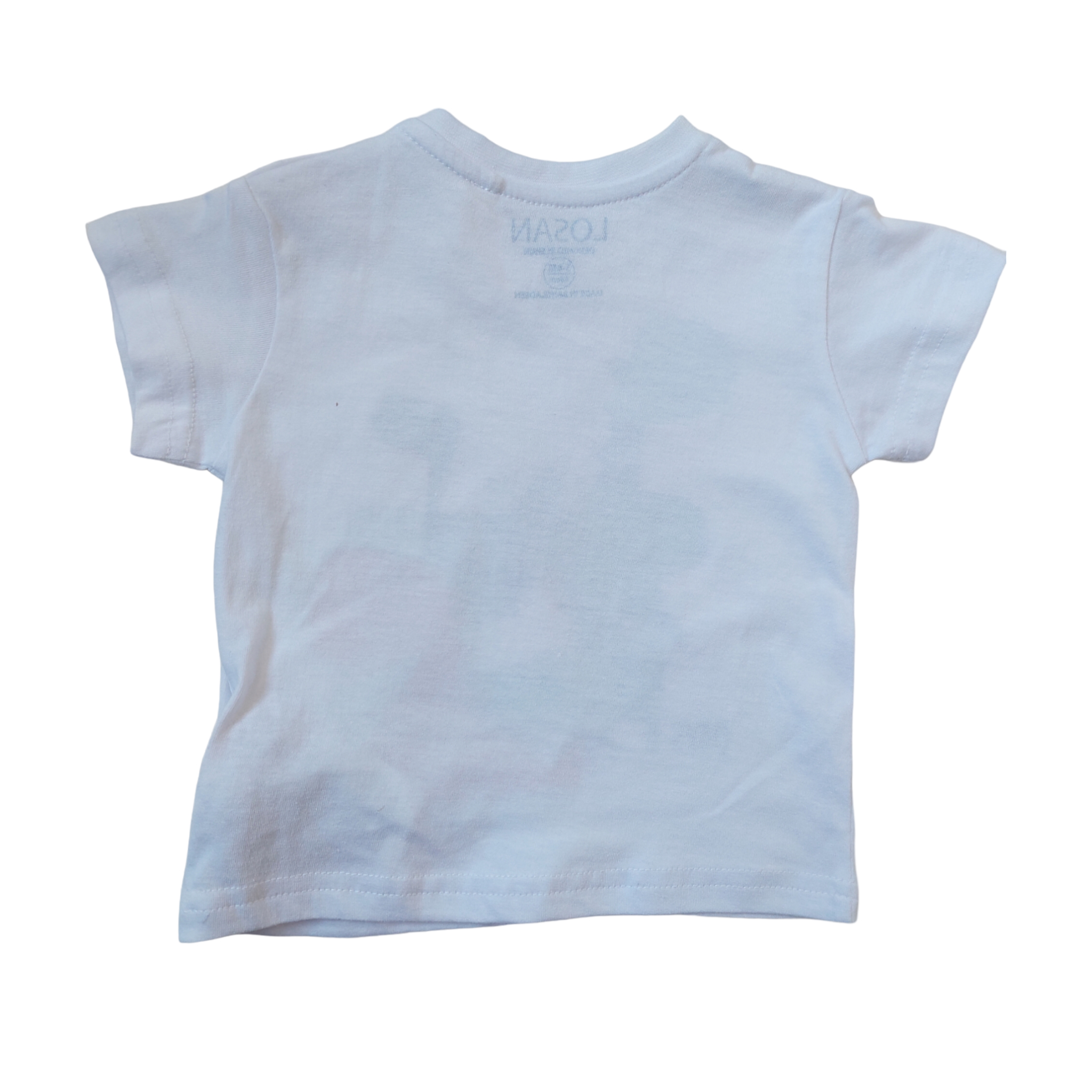 Foto 4 | Playera Losan color Blanco para Niño