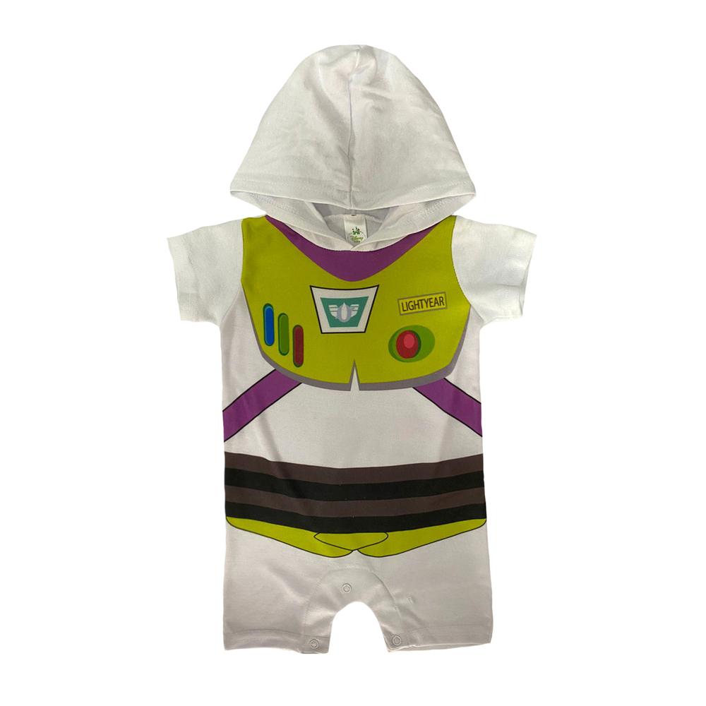 Pañalero Algodón con Gorro Disney Buzzlightyear color Blanco para Bebé