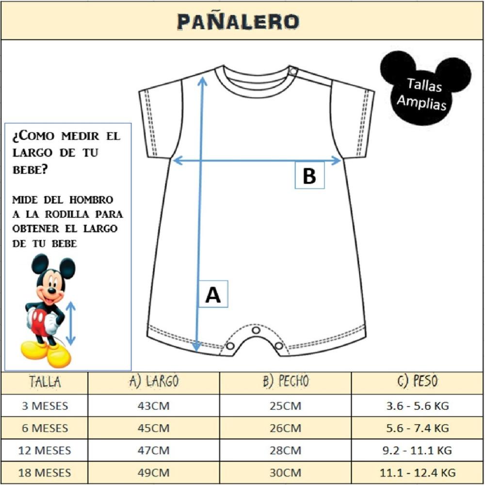 Foto 6 | Kit de 4 Pañaleros Disney  para Bebé