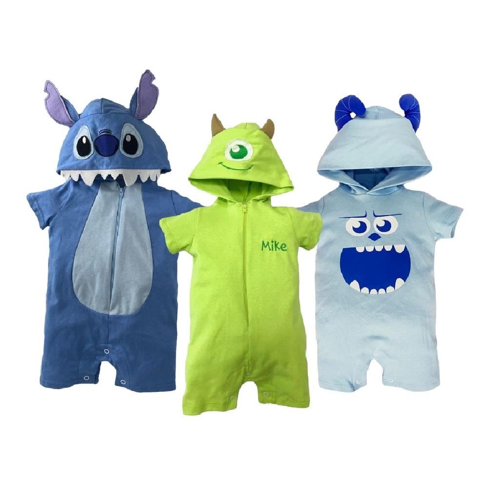 Kit 3 Pañaleros Disney Stitch/ Mike/ Sulley Multicolor $799