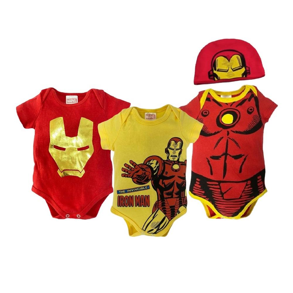 Kit 3 Pañaleros Marvel Ironman Multicolor