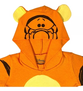 Foto 2 | Pañalero Manga Larga Disfraz Con Gorro Bebe Tiger Disney