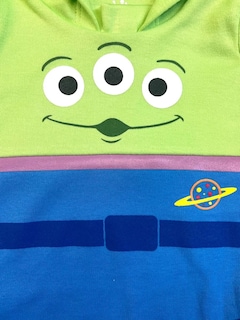 Foto 2 | Pañalero Manga Larga Disfraz Con Gorro Bebe Marciano Toy Story Disney