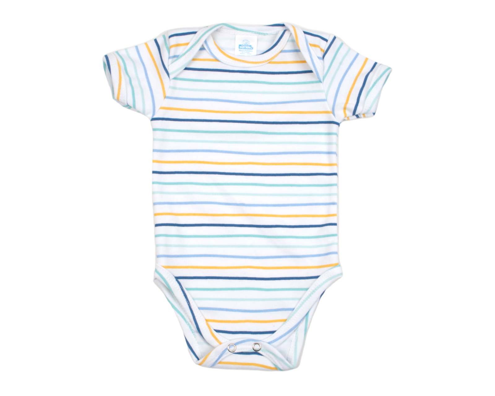 Foto 8 | Set De Pañaleros De Manga Corta Baby Mink Bm09m (5 Piezas) Azul