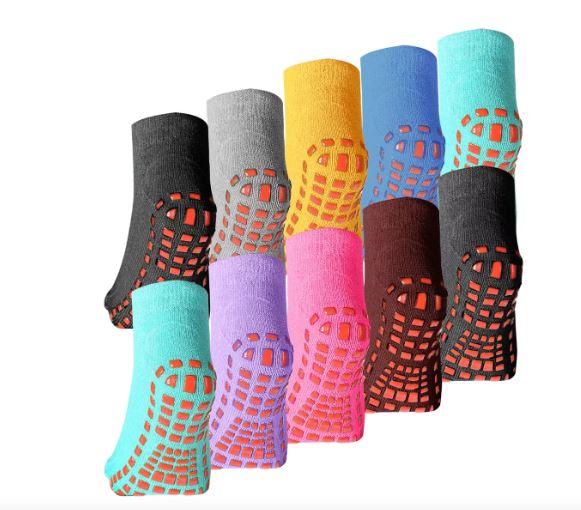 Foto 2 pulgar | Calcetines Antideslizantes Wünd Multicolor para Niños de 1-12 Años 5 Pares