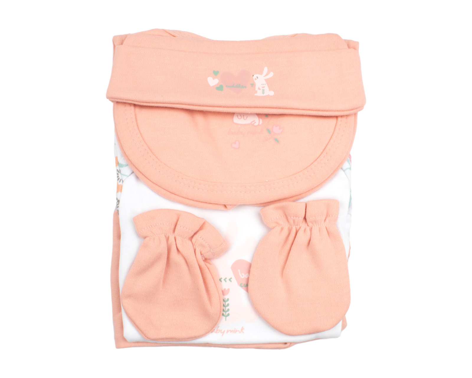 Foto 3 pulgar | Set Paseo Del Bebé 6 Pzas Baby Mink Bm29m Rosa