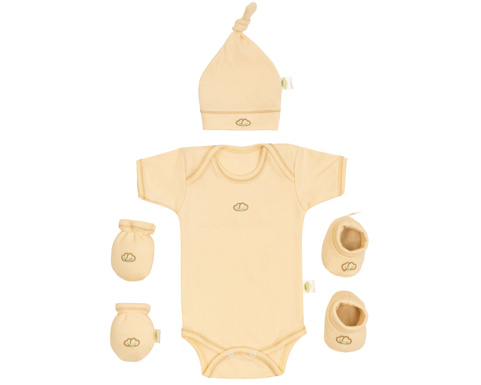 Foto 2 pulgar | Conjunto de Ropa Baby Mink color Beige para Bebé