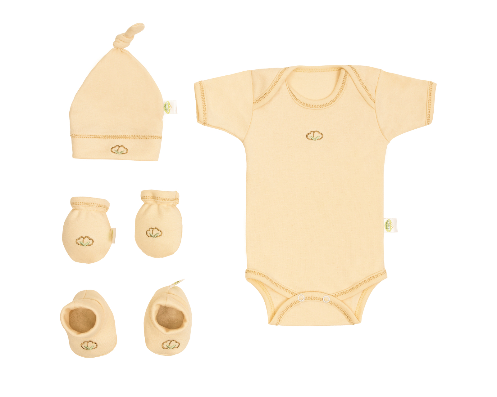 Foto 4 pulgar | Conjunto de Ropa Baby Mink color Beige para Bebé