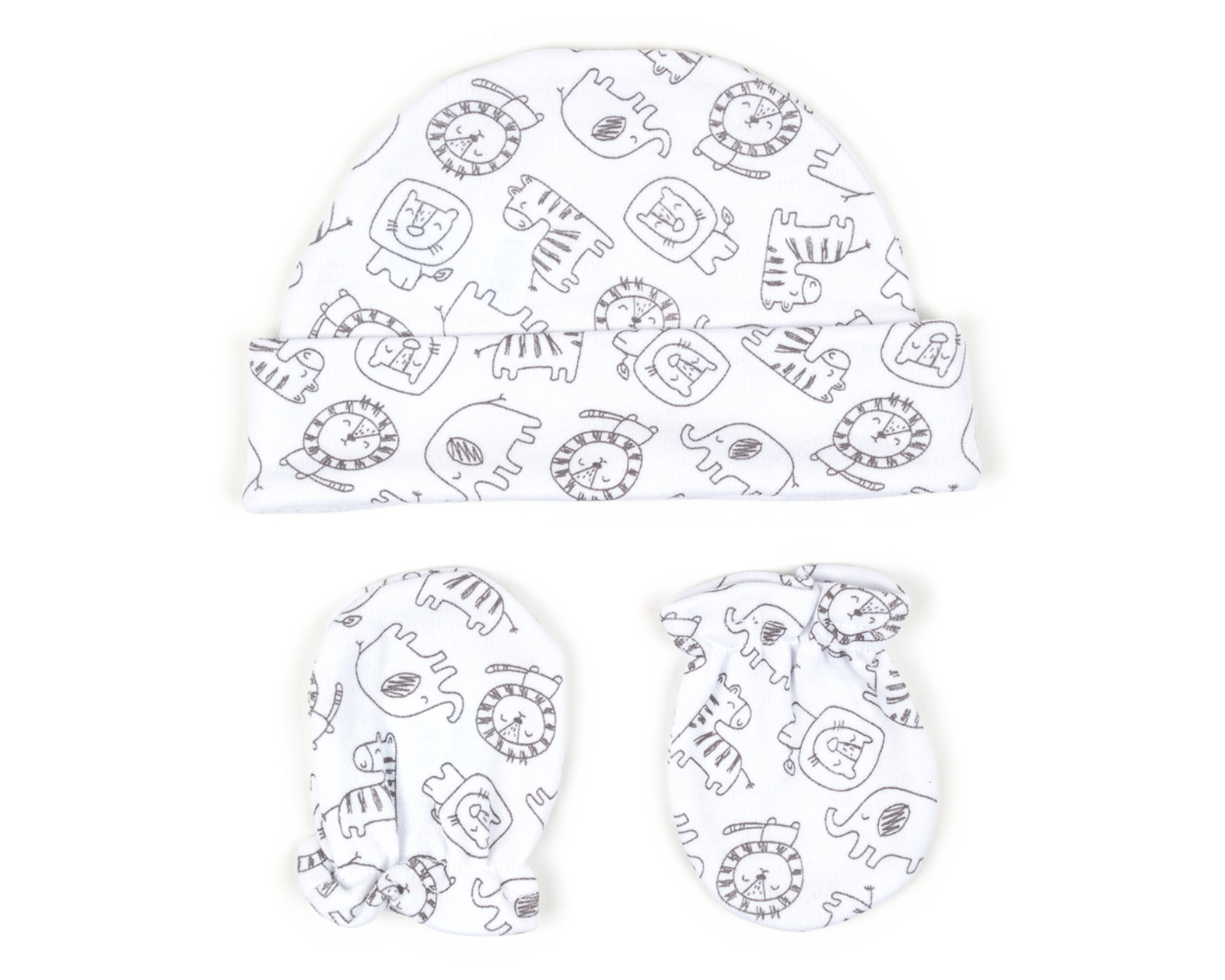Foto 7 pulgar | Set de Gorro y Manoplas Baby Mink Bm11M color Rosa