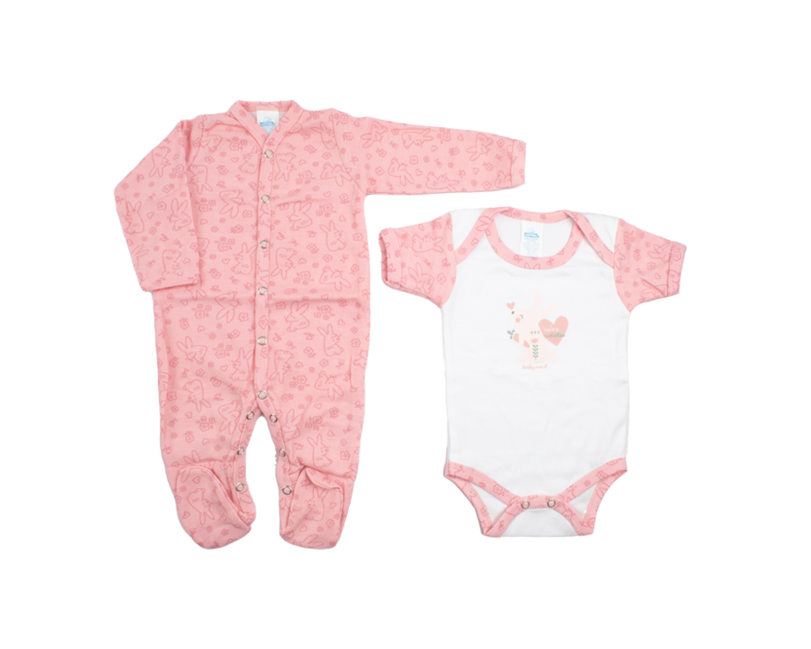 Foto 6 pulgar | Conjunto Baby Mink BM26M color Rosa 6 Piezas