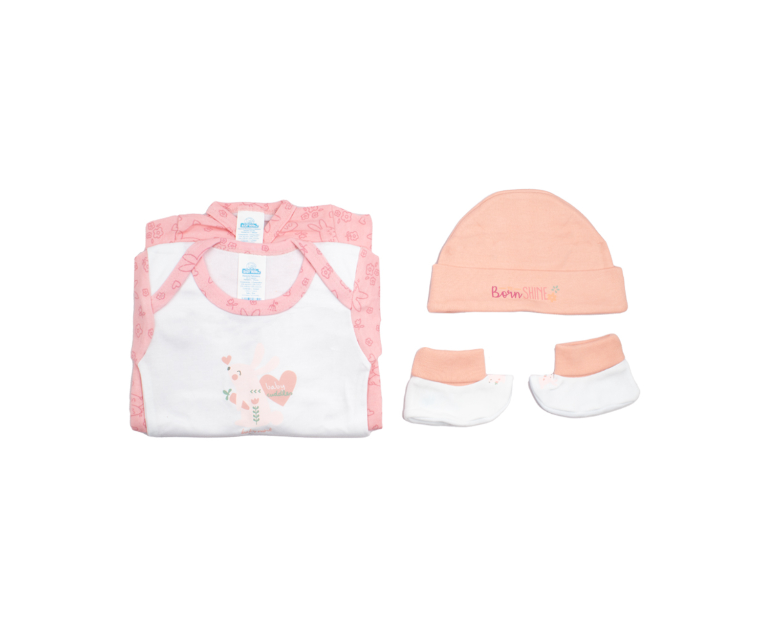 Foto 8 | Conjunto Baby Mink BM26M color Rosa 6 Piezas