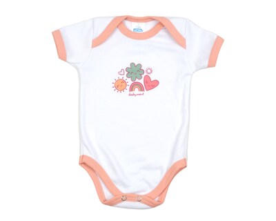Foto 7 | Set de Pañaleros Manga Corta Baby Mink BM09M color Rosa 5 Piezas
