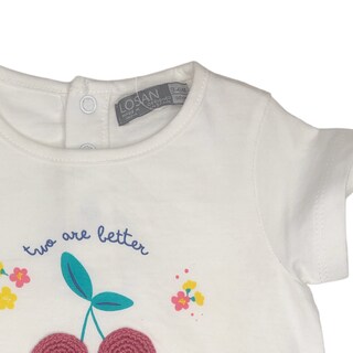 Foto 3 | Conjunto Pantalón + Camiseta Losan Multicolor para Bebé Niña 2 Piezas