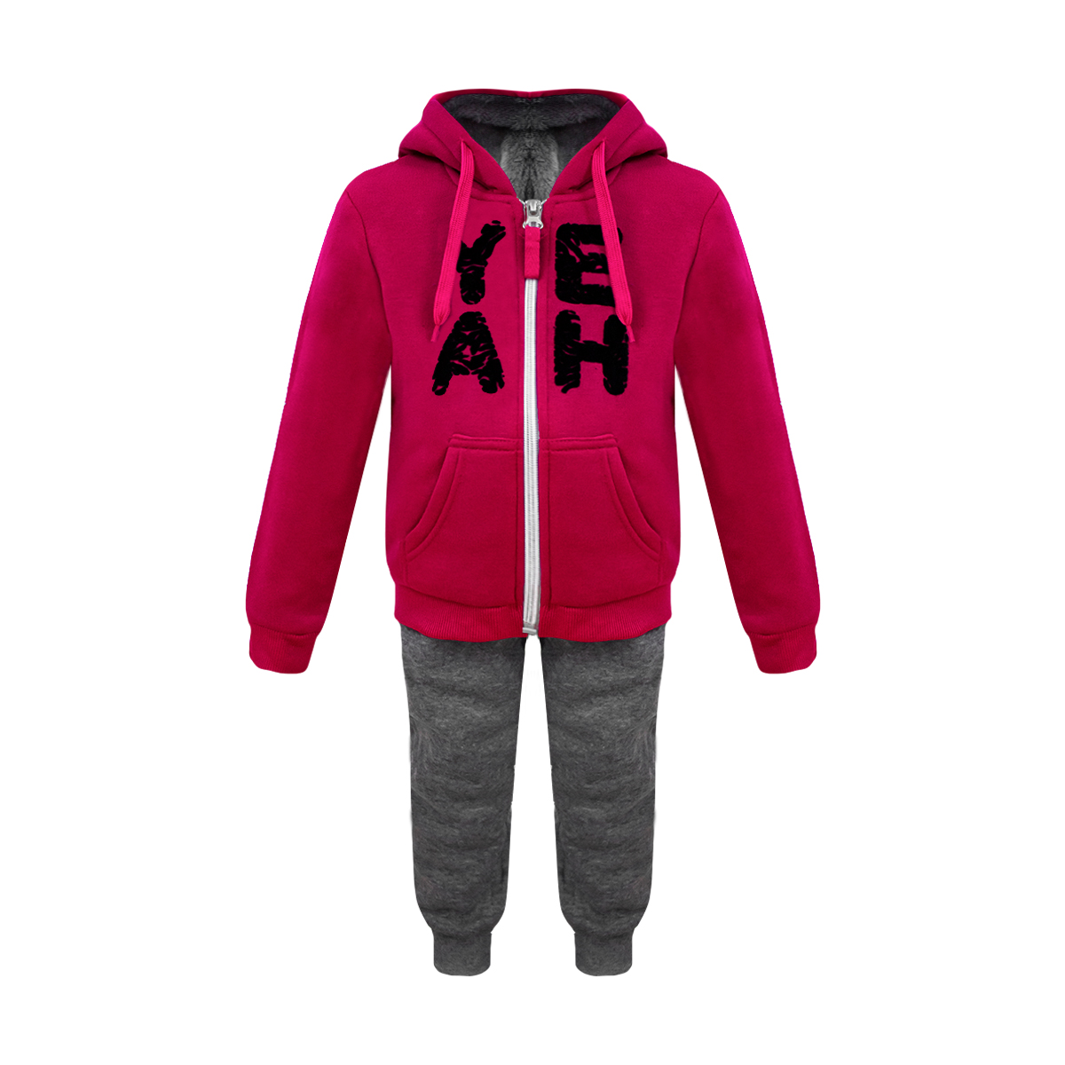 Conjunto Sudadera y Pants Sugar Girls 132731 color Rojo para Beba