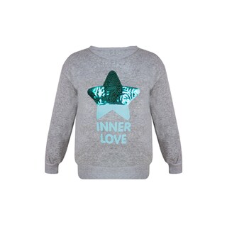 Foto 3 | Conjunto Sudadera y Pants Sugar Girls 132738 color Gris para Beba