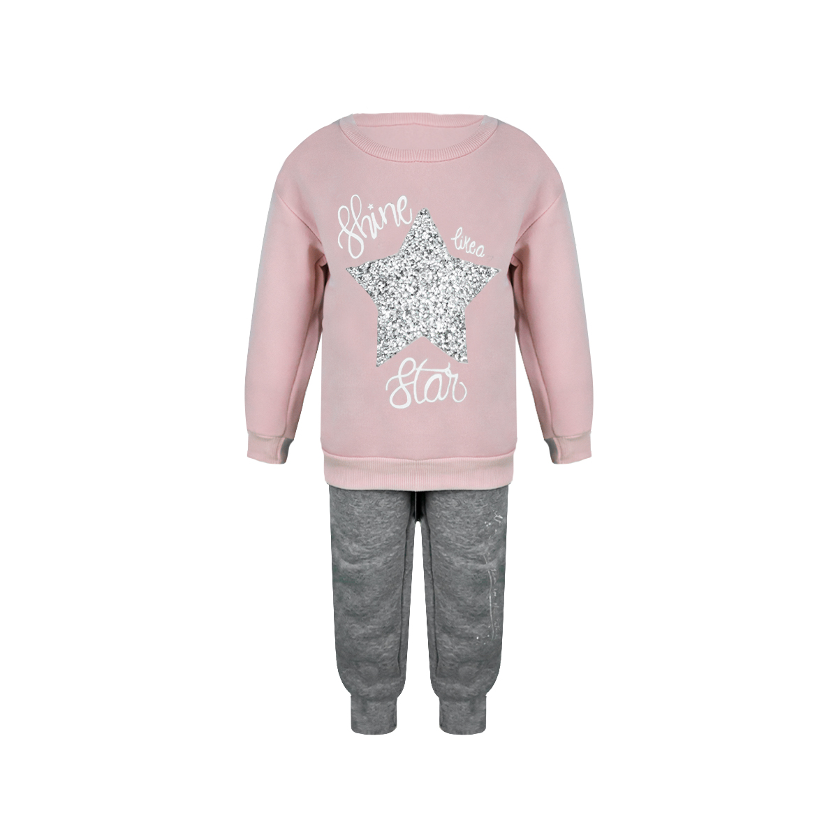 Conjunto Sudadera y Pants Sugar Girls 132736 color Rosa para Beba