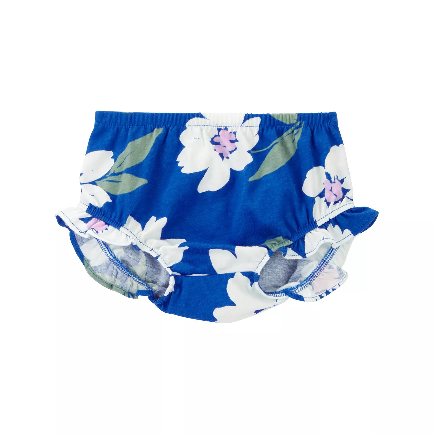 Foto 6 pulgar | Conjunto Carter's De 3 Piezas Set Bebe Niña Con Cubrepañal Red Flores Azul