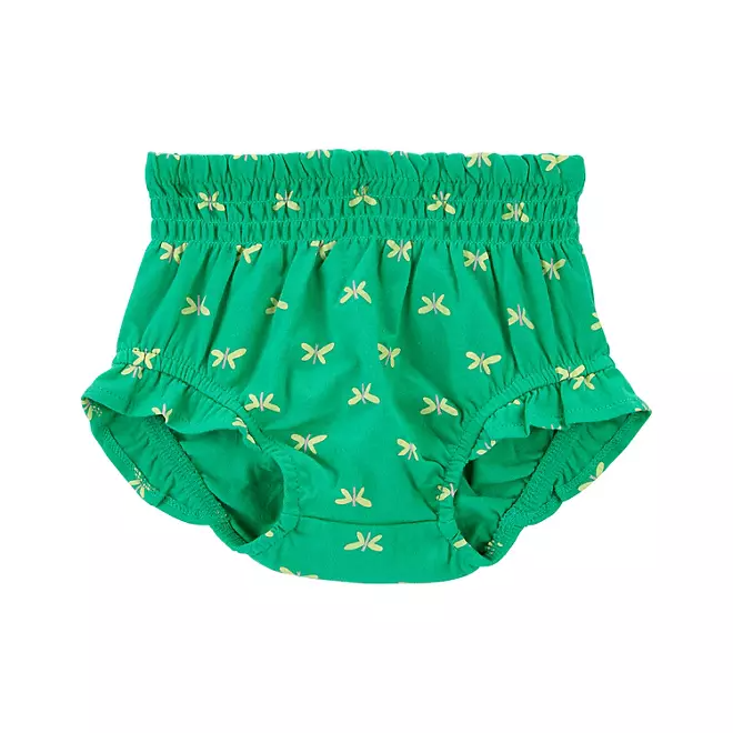 Foto 5 pulgar | Conjunto Carter's De 3 Piezas Set Bebe Niña Con Cubrepañal Verde