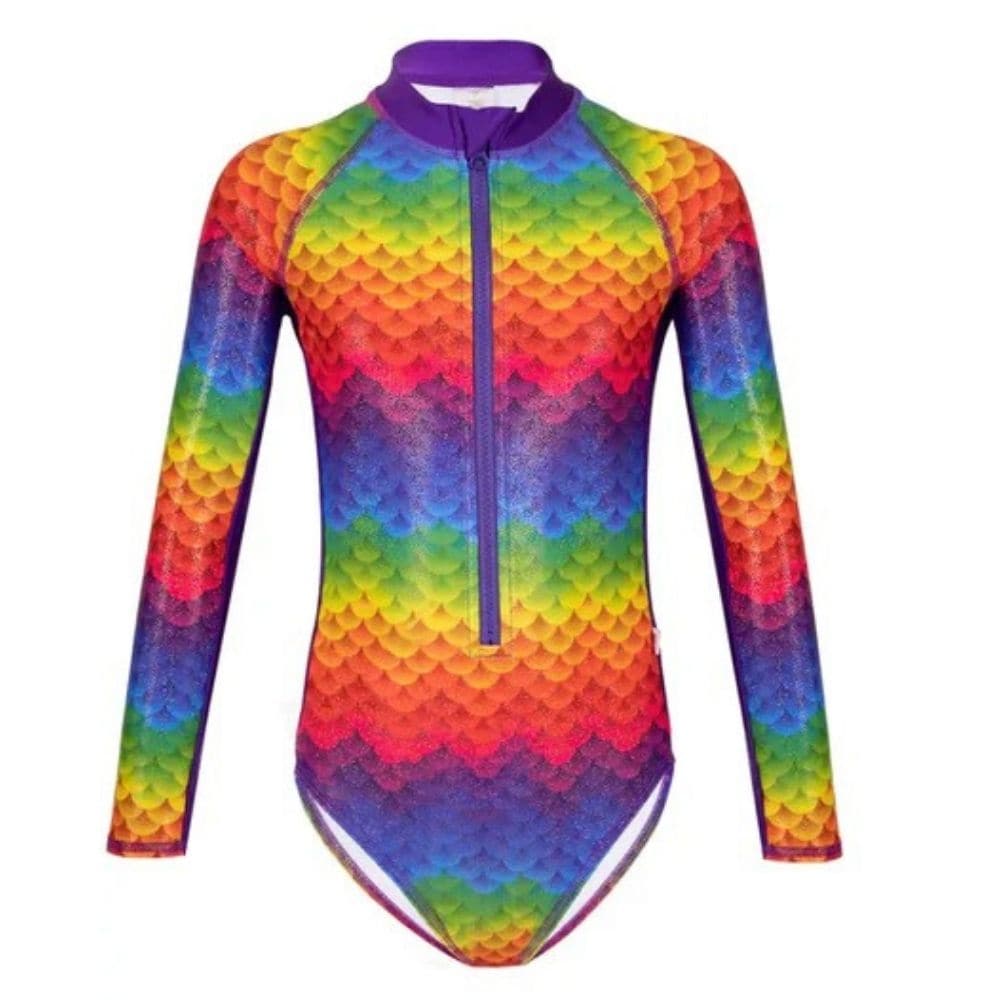 Traje De Baño Rashguard Funny Raimbow $507