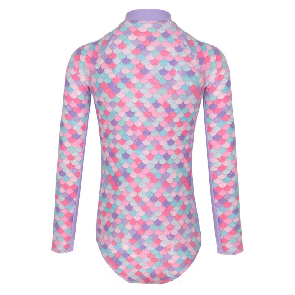 Foto 3 pulgar | Traje De Baño Rashguard Funny Unicorn